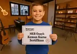 çocuk keman kursu sertifikası